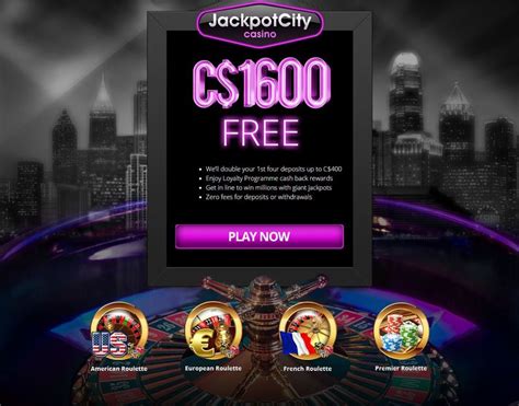 jackpot city get free claim